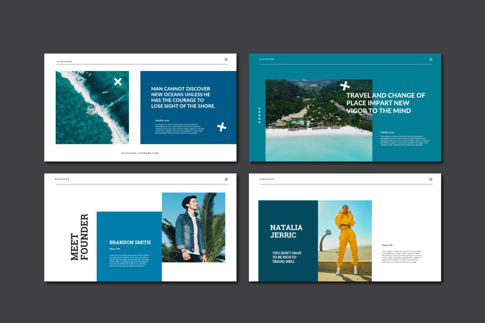 Discover Powerpoint Template