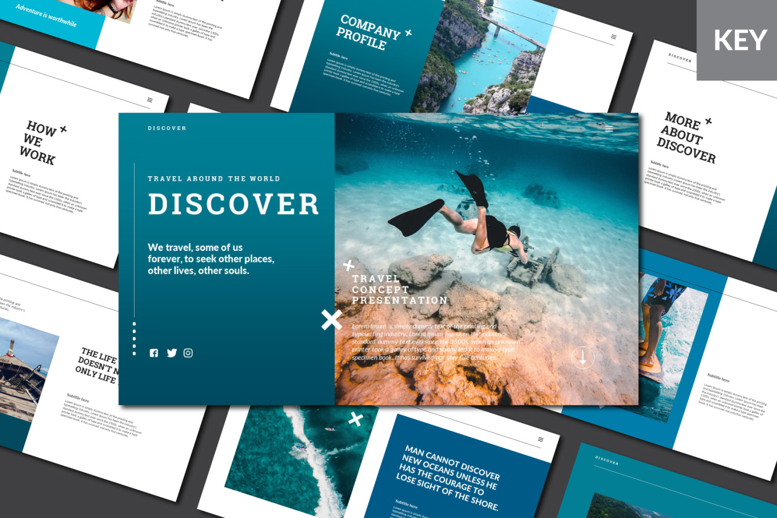 Discover Keynote Template Discover Keynote Template
