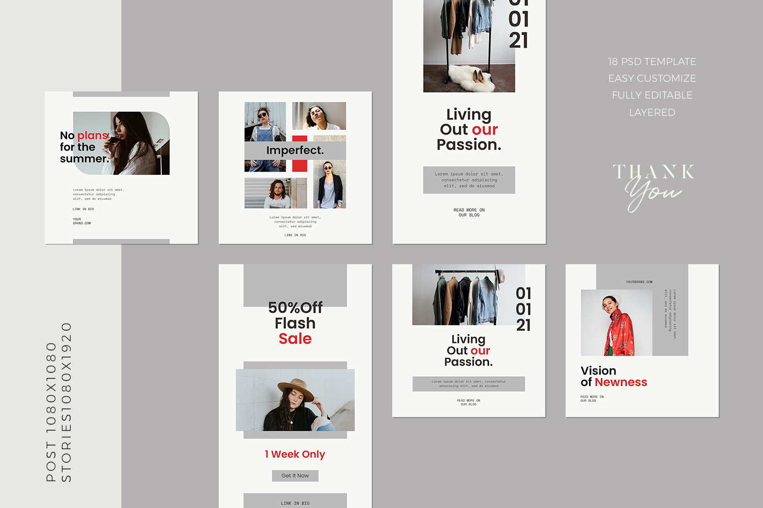 Visionly Instagram Template Visionly Instagram Template