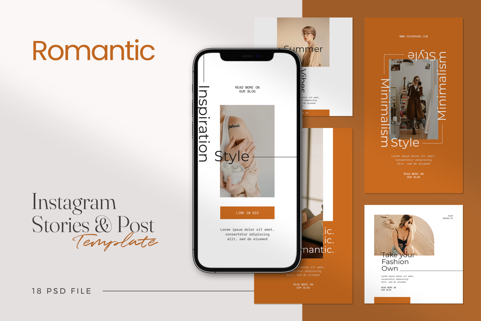 Romantic Instagram Template