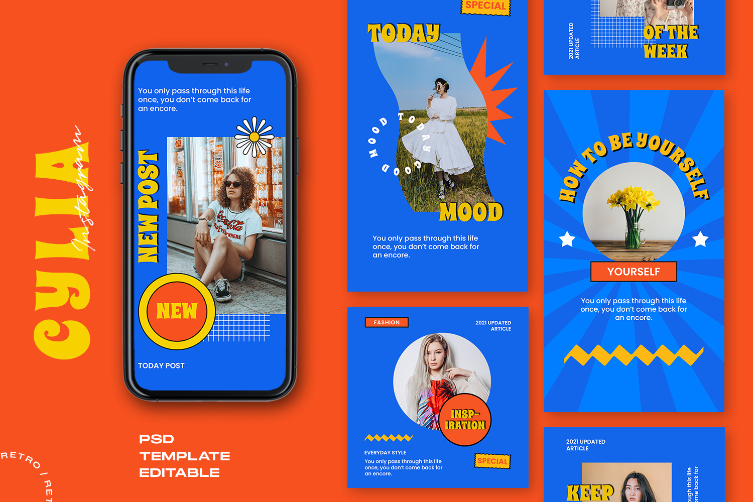 Cylia Instagram Template Cylia Instagram Template