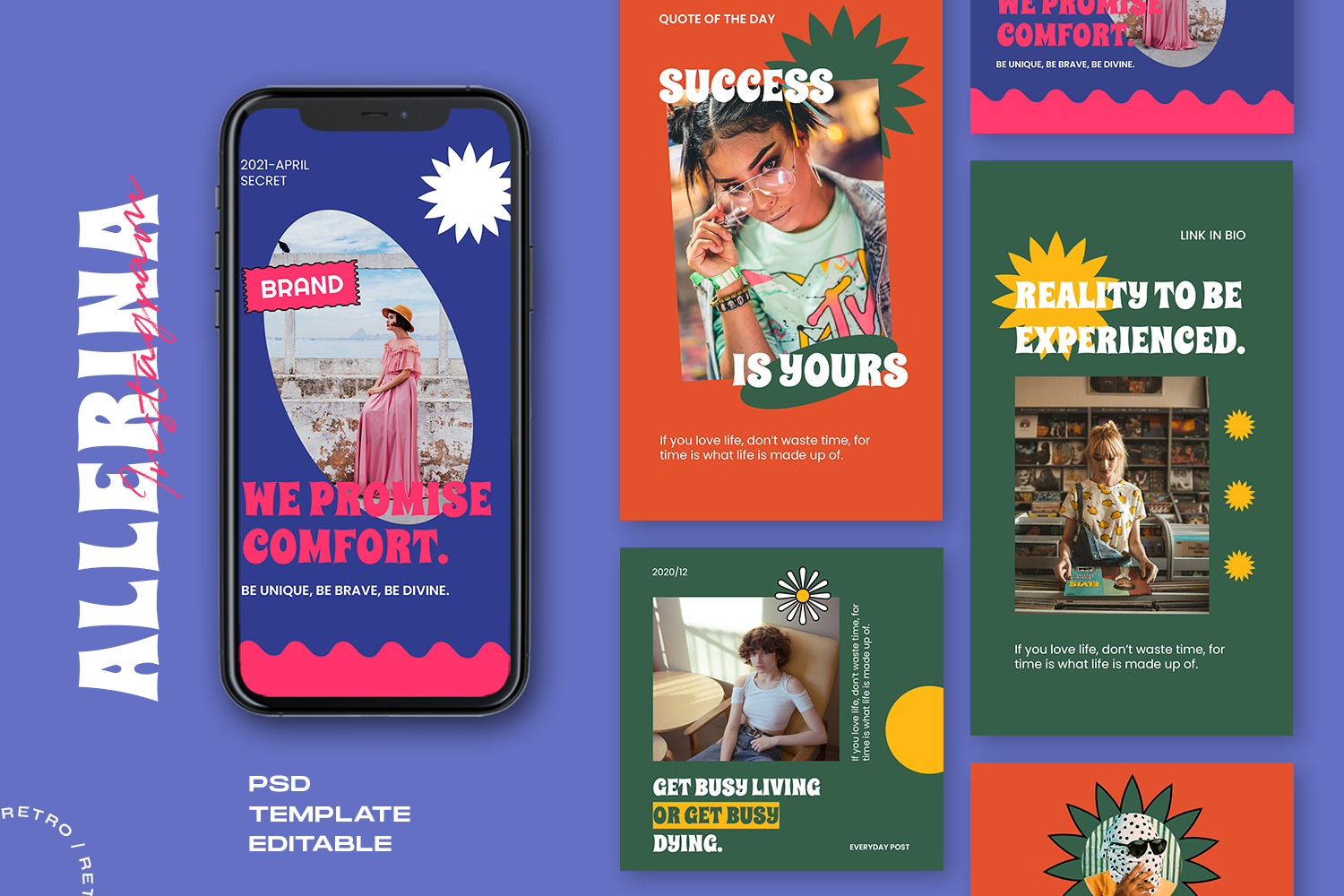 Allerina Instagram Template Allerina Instagram Template