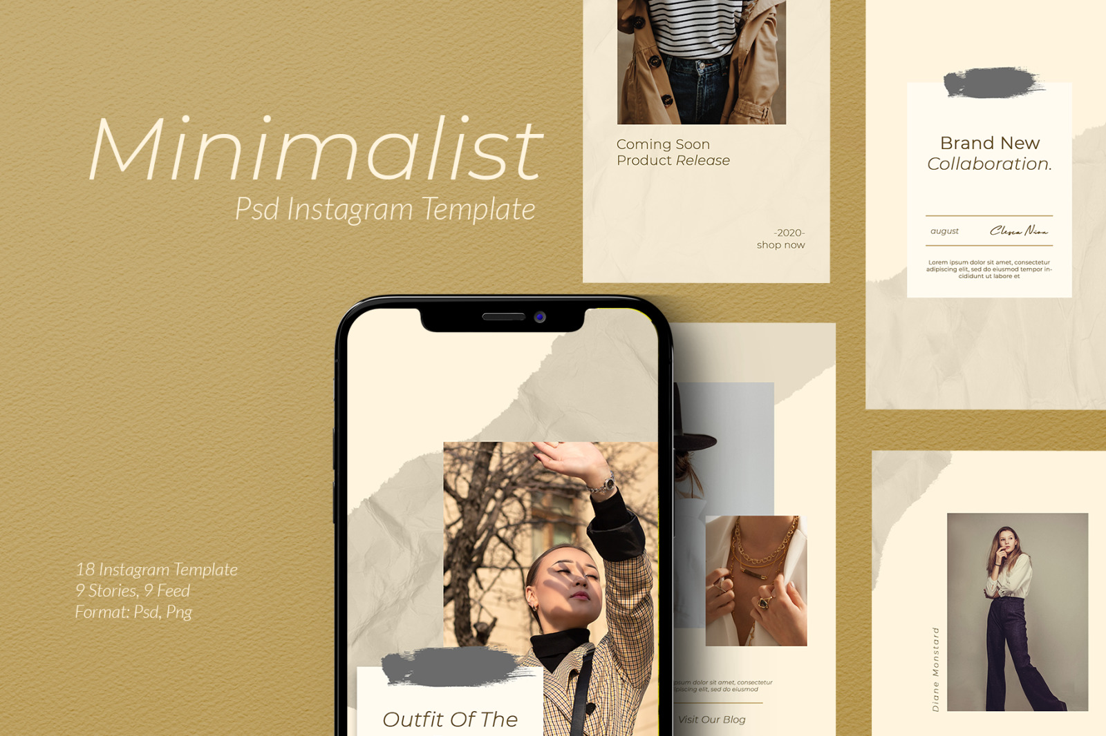 Minimalist Instagram Teemplate Minimalist Instagram Teemplate