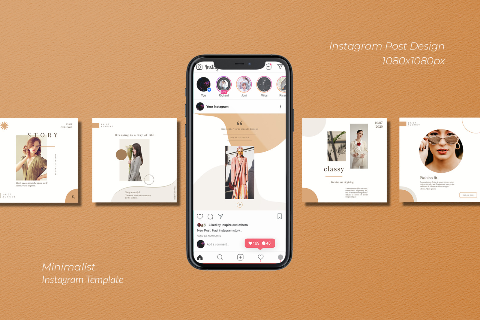 Minimalist Instagram Template Minimalist Instagram Template