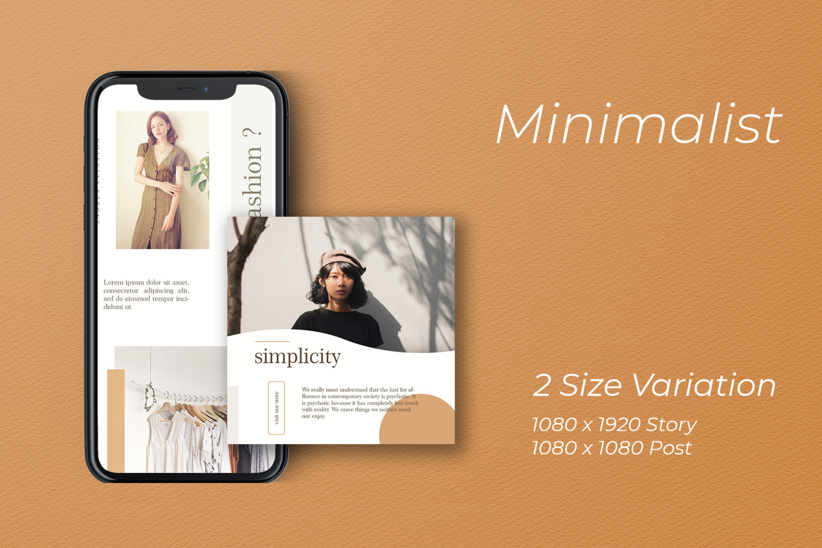 Minimalist Instagram Template Minimalist Instagram Template