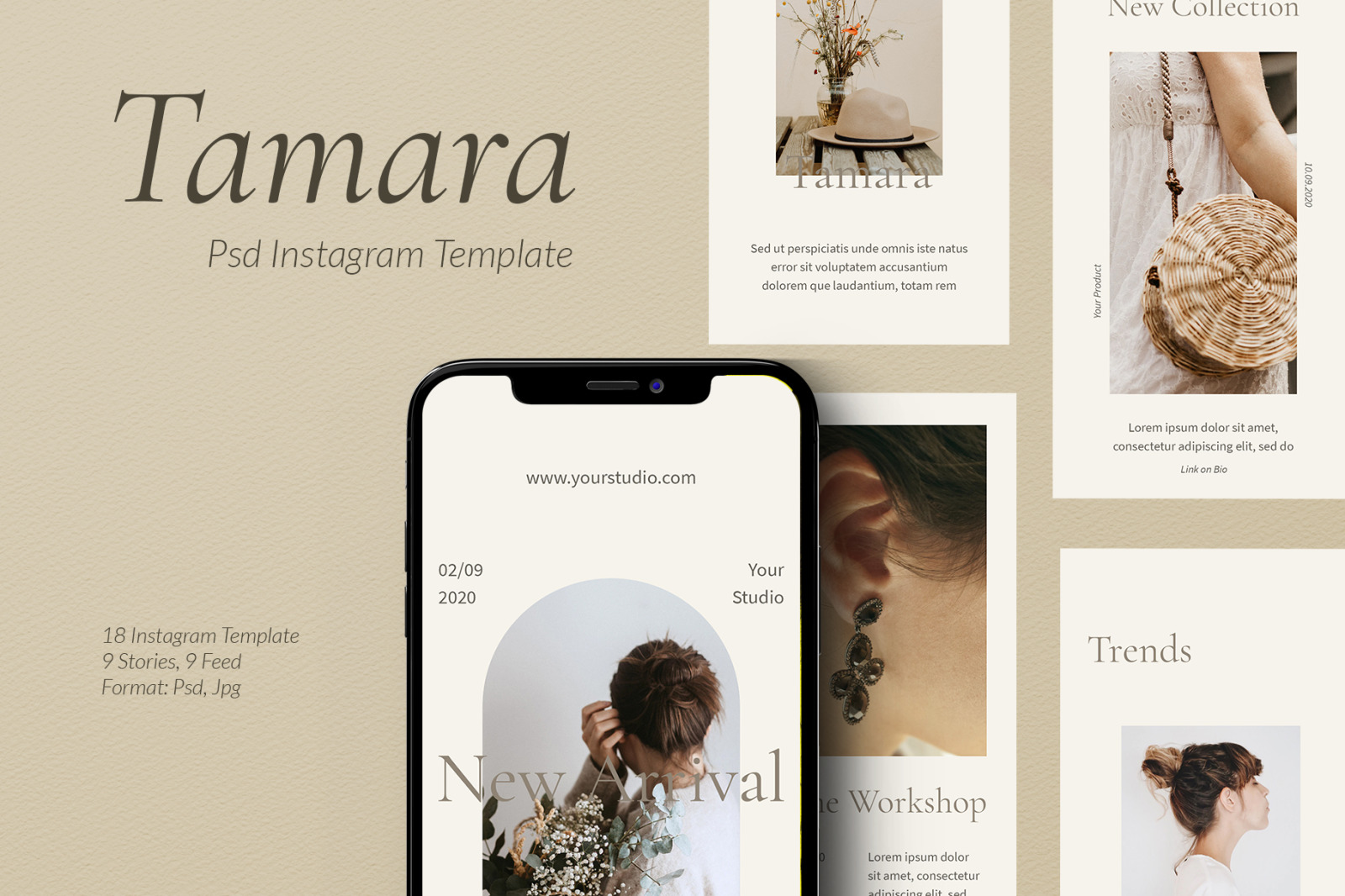 Tamara Instagram Template