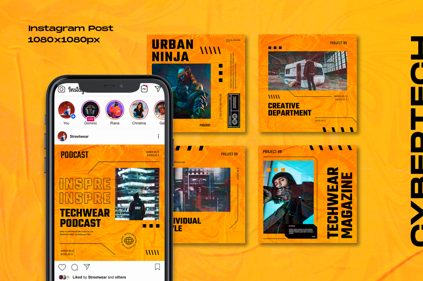 Cybertech Instagram Template Cybertech Instagram Template