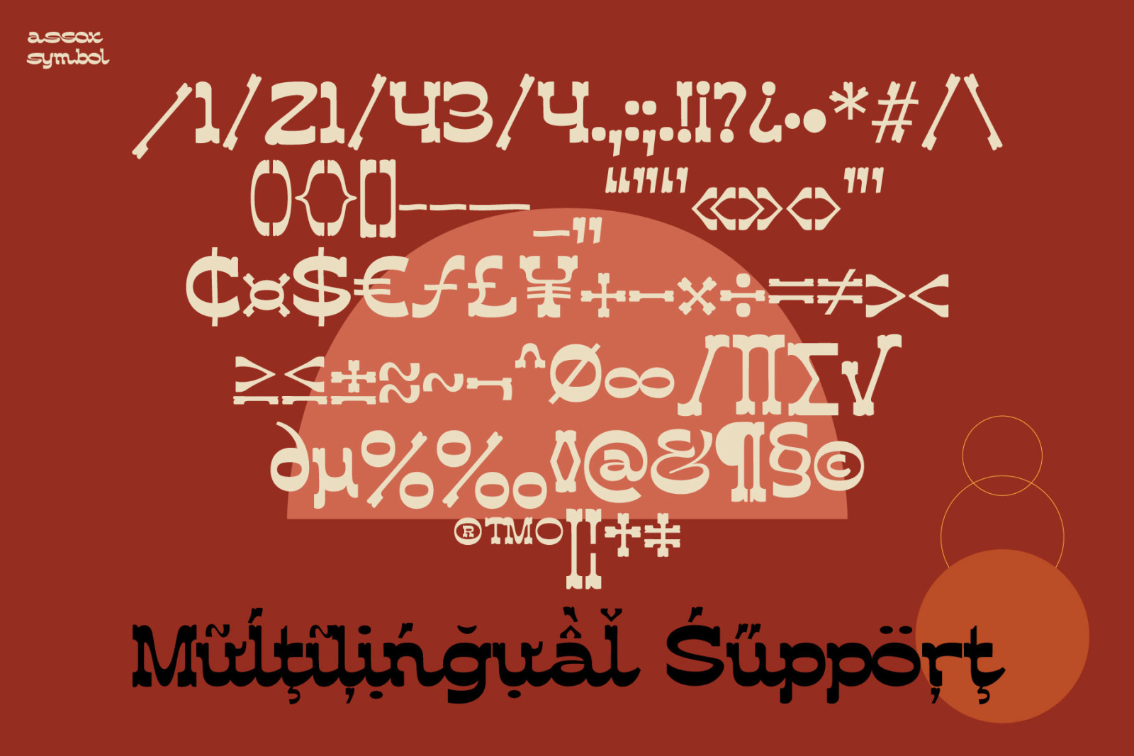 assox typeface assox typeface