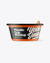 Matte Plastic Cup Mockup