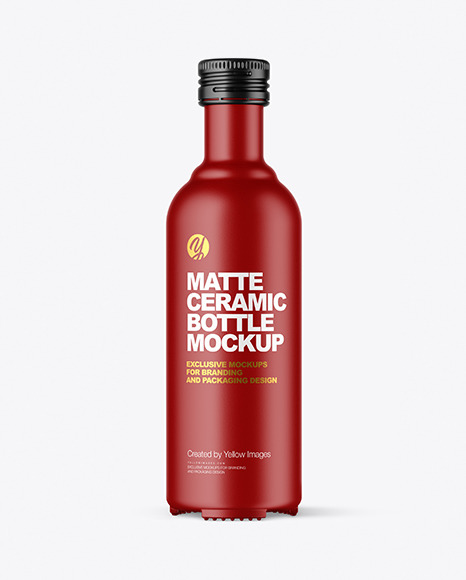 Matte Bottle Mockup