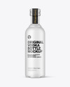 Frosted Glass Vodka Bottle Mockup