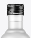 Frosted Glass Vodka Bottle Mockup