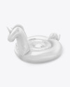 Inflatable Swimming Unicorn Mockup