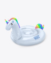 Inflatable Swimming Unicorn Mockup