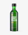 Green Glass Bottle Mockup