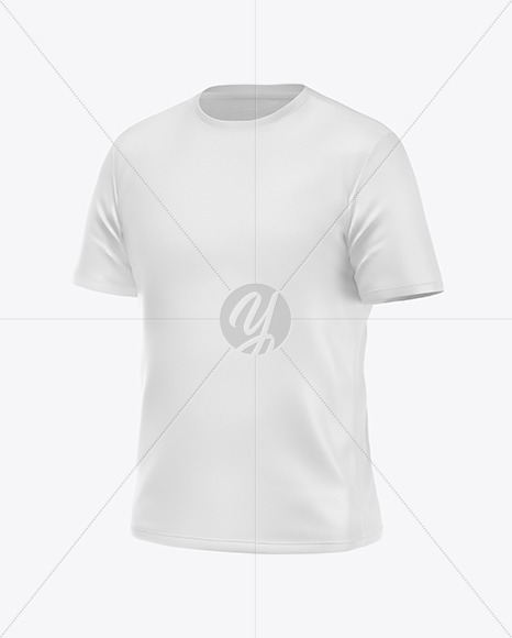 T-shirt Mockup - Half Side View