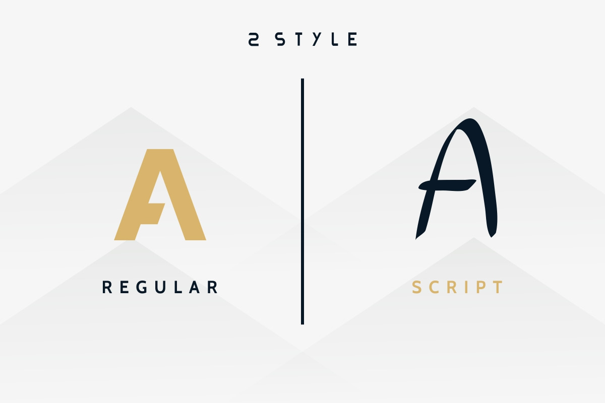 THIAGA Font Duo THIAGA Font Duo