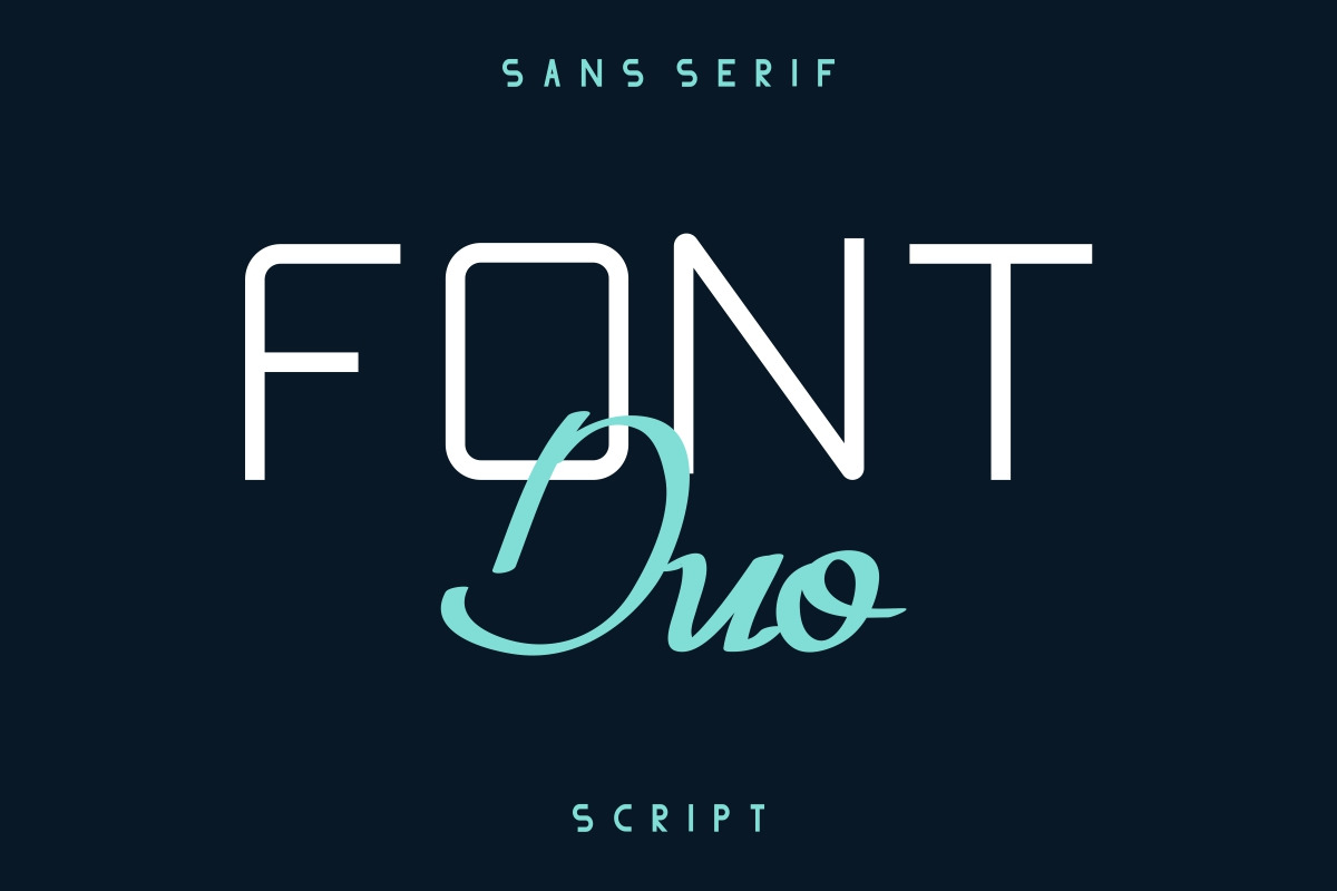 Exninja Font Duo