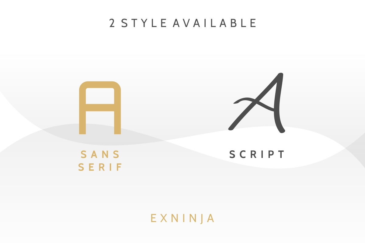 Exninja Font Duo