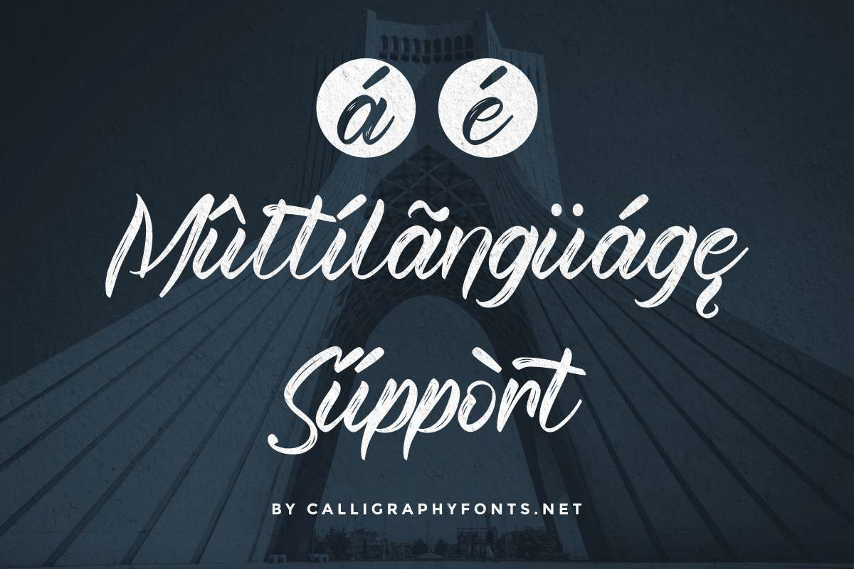 Beyours Calligraphy Font Beyours Calligraphy Font