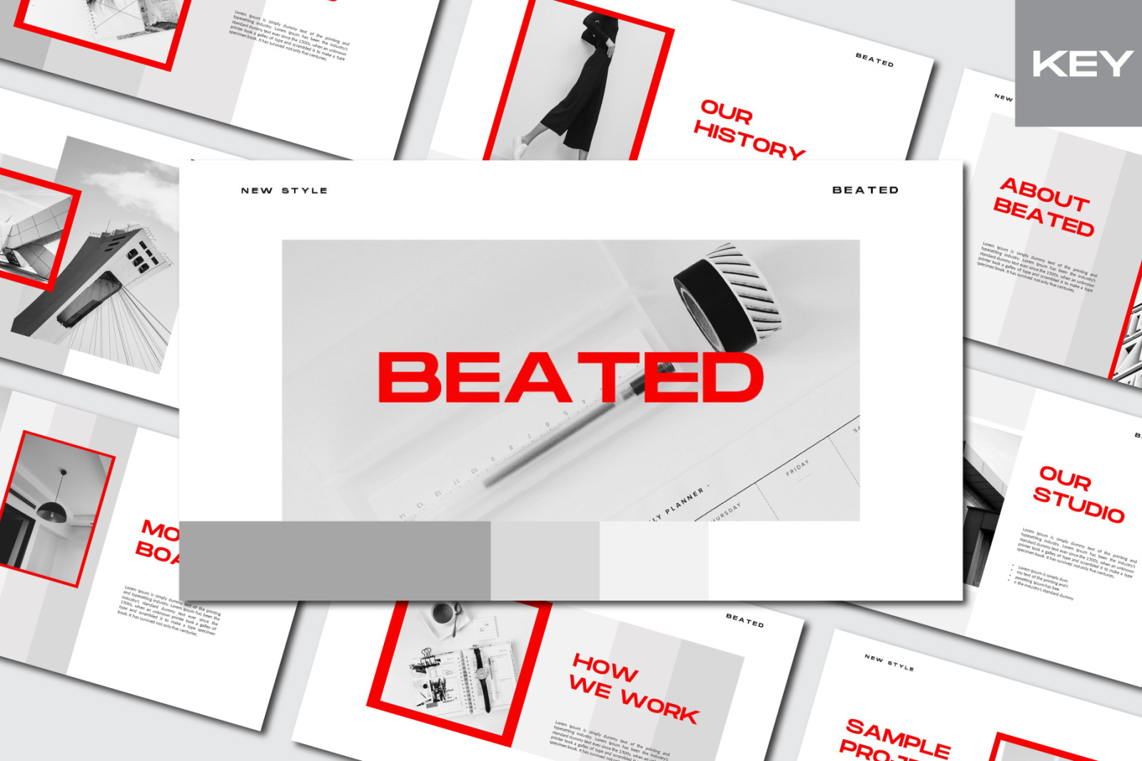 Beated Keynote Template