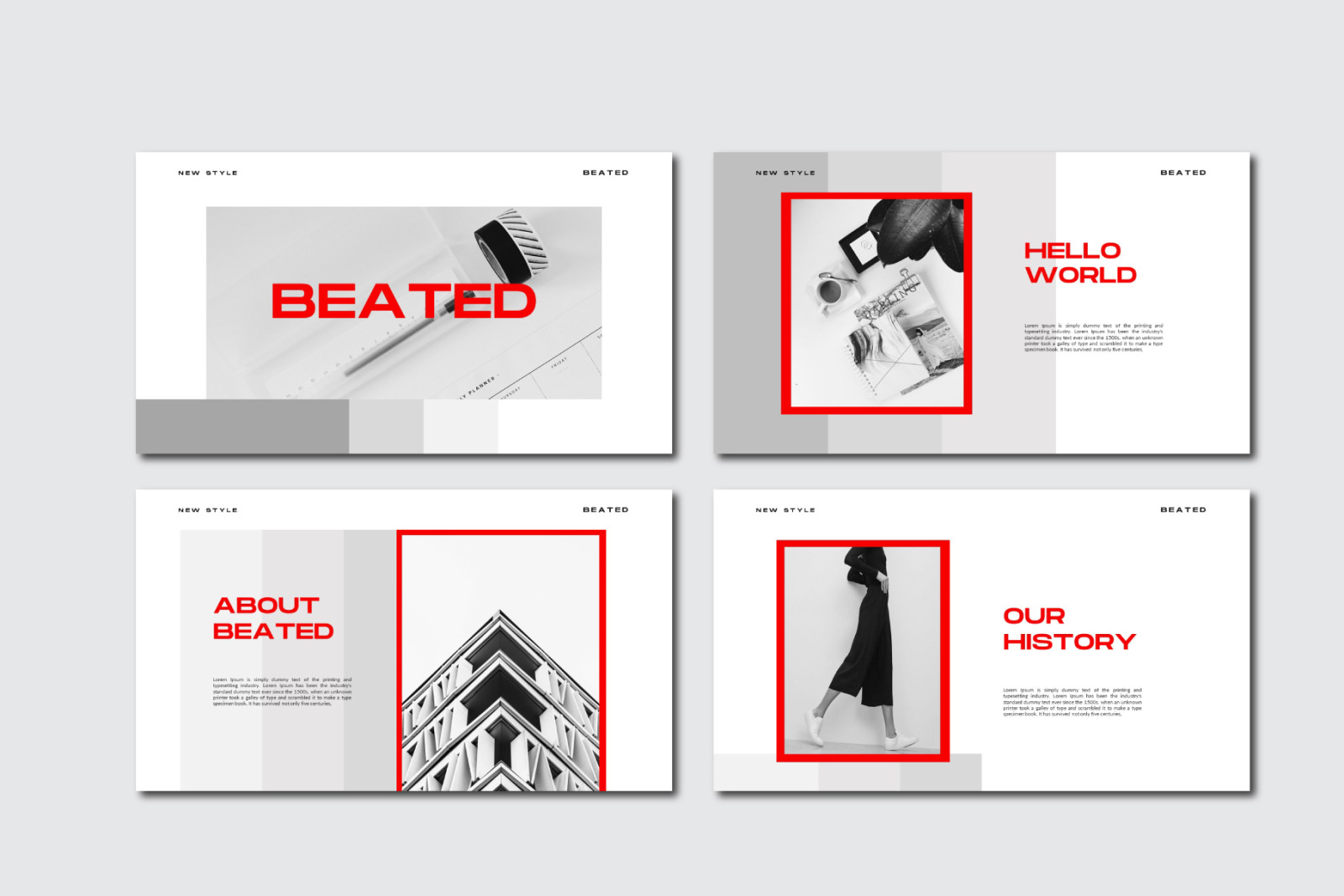 Beated Keynote Template