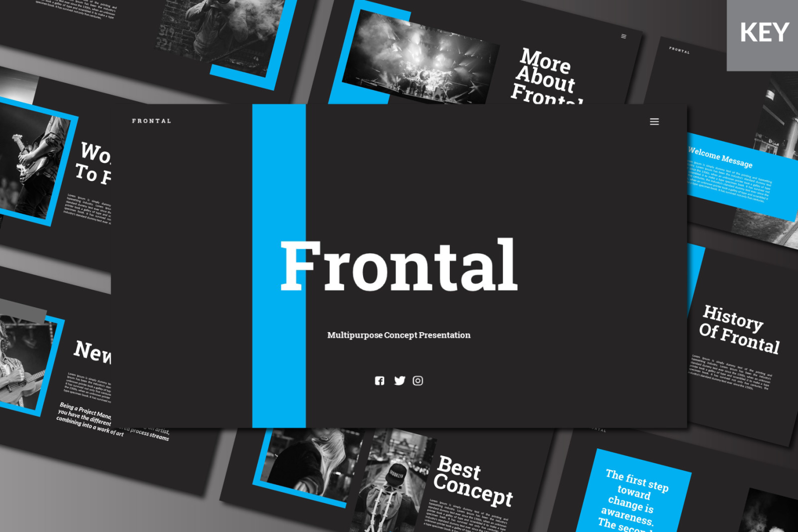 Frontal Keynote Template