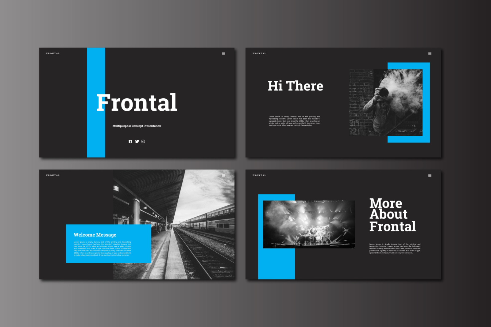 Frontal Keynote Template