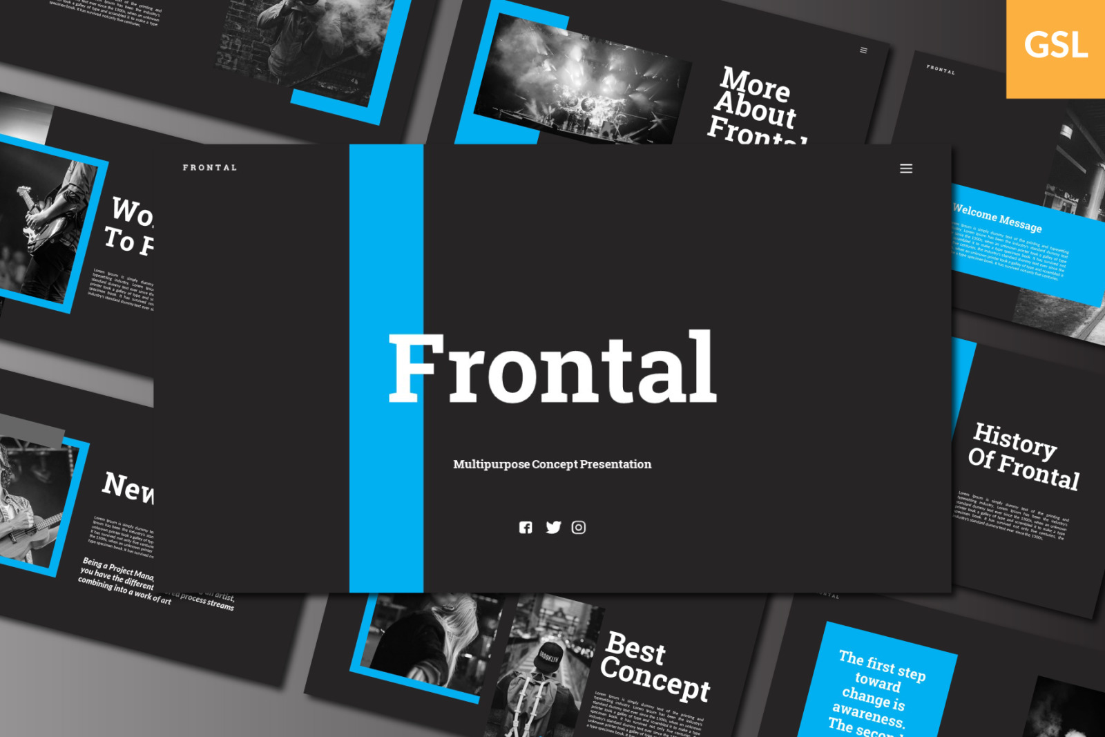 Frontal Google Slides Frontal Google Slides