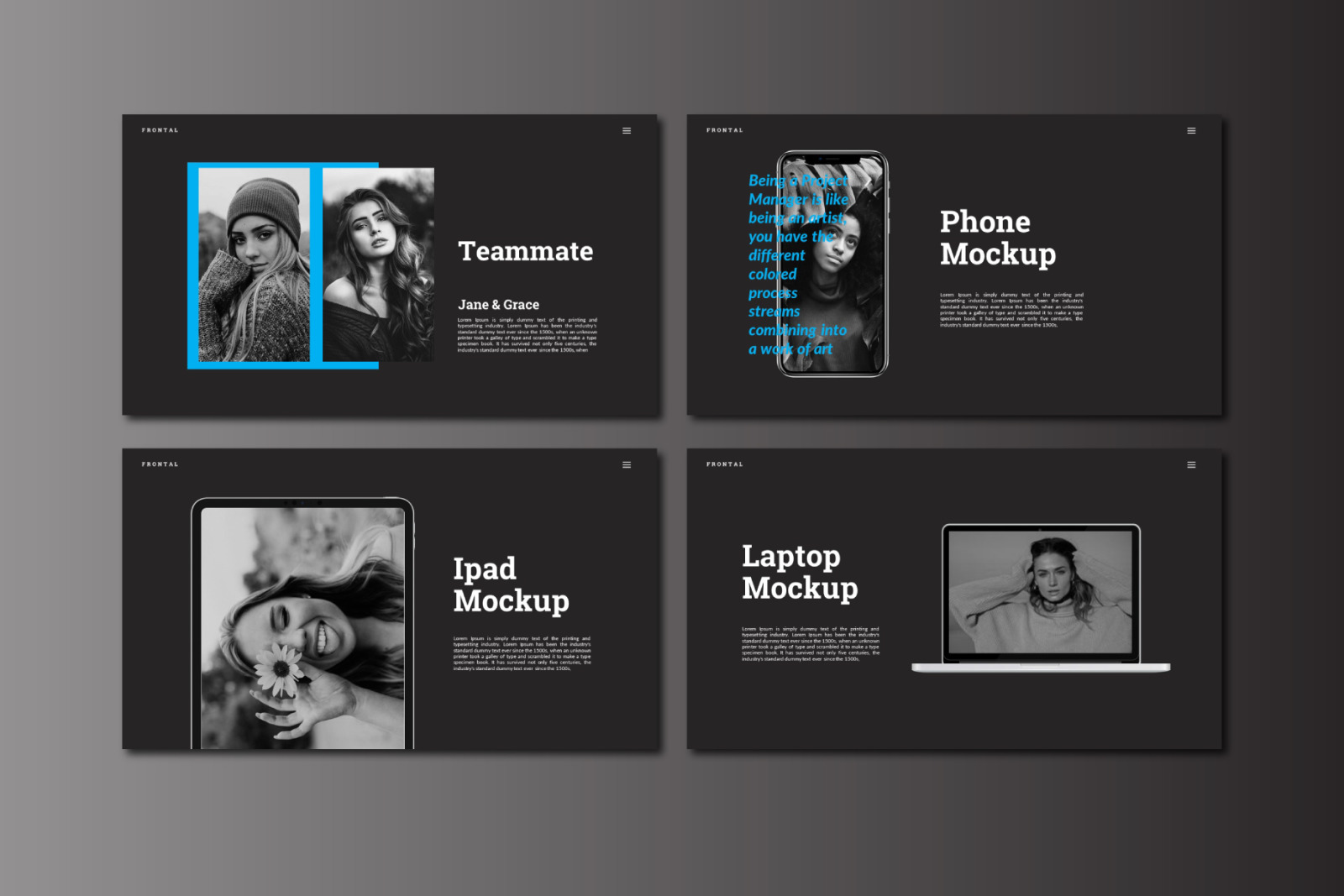 Frontal Google Slides Frontal Google Slides