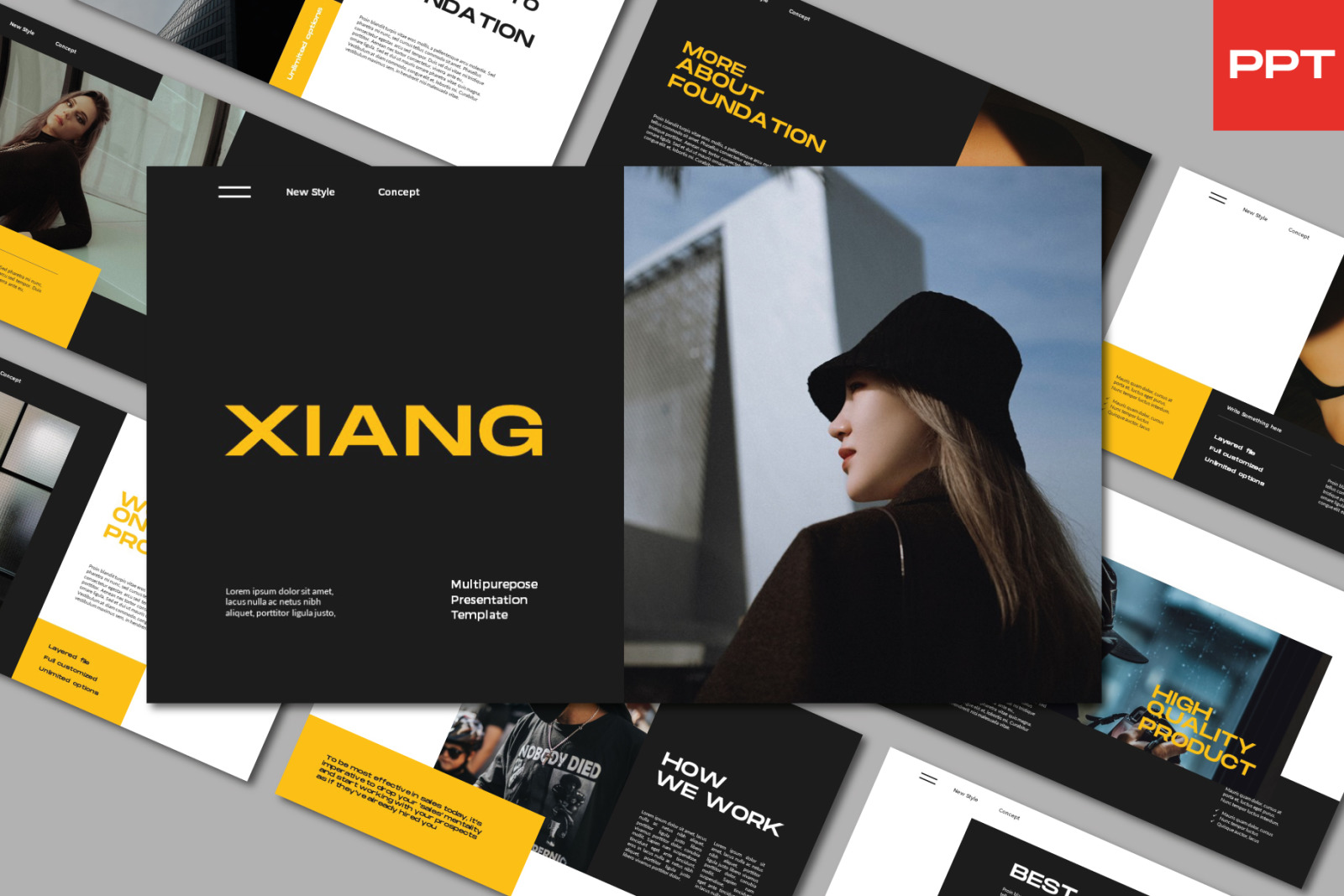 Xiang Powerpoint Template Xiang Powerpoint Template