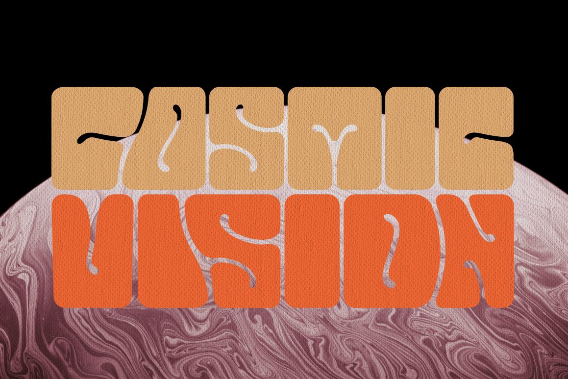 Euphoria Party - Psychedelic Style Font Euphoria Party - Psychedelic Style Font