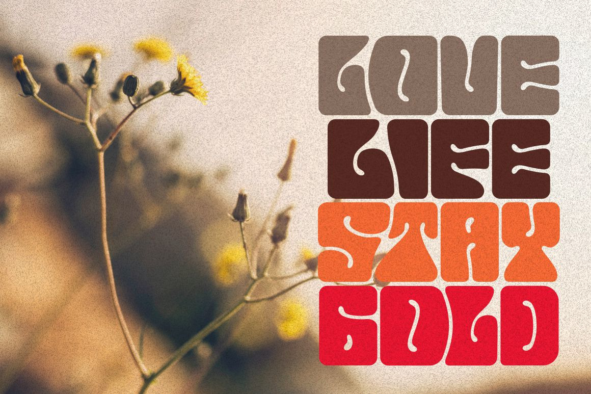 Euphoria Party - Psychedelic Style Font Euphoria Party - Psychedelic Style Font