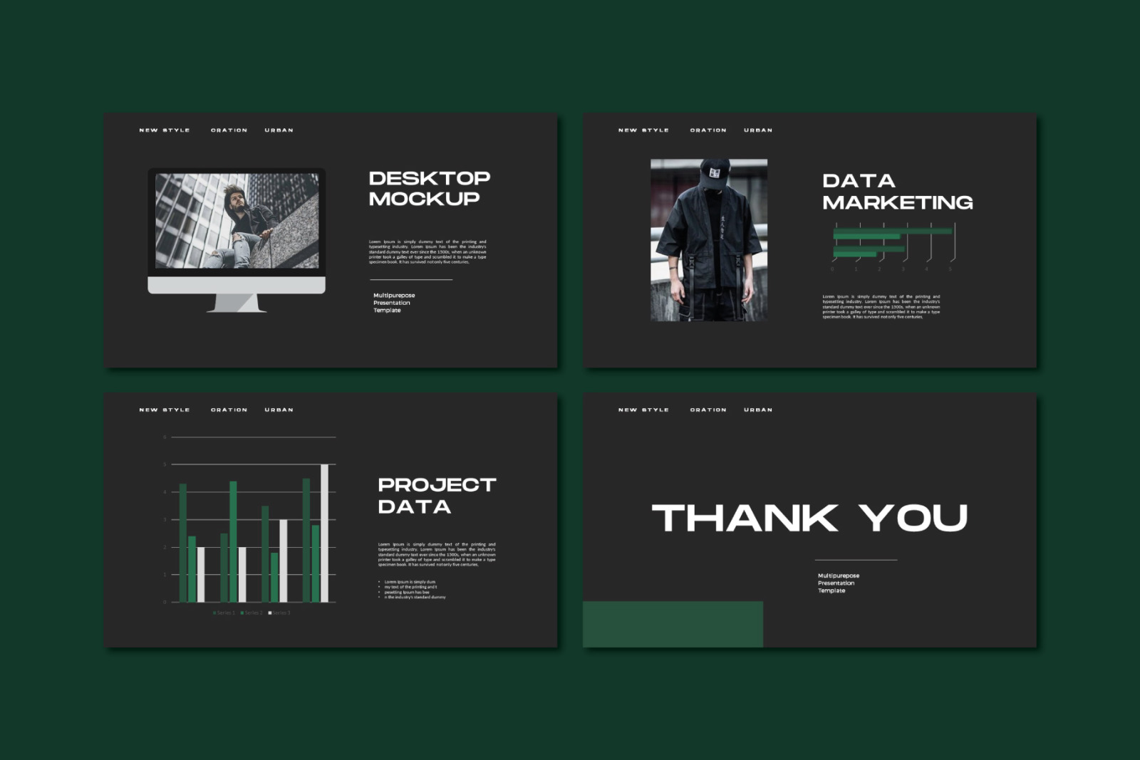 Creation Powerpoint Template