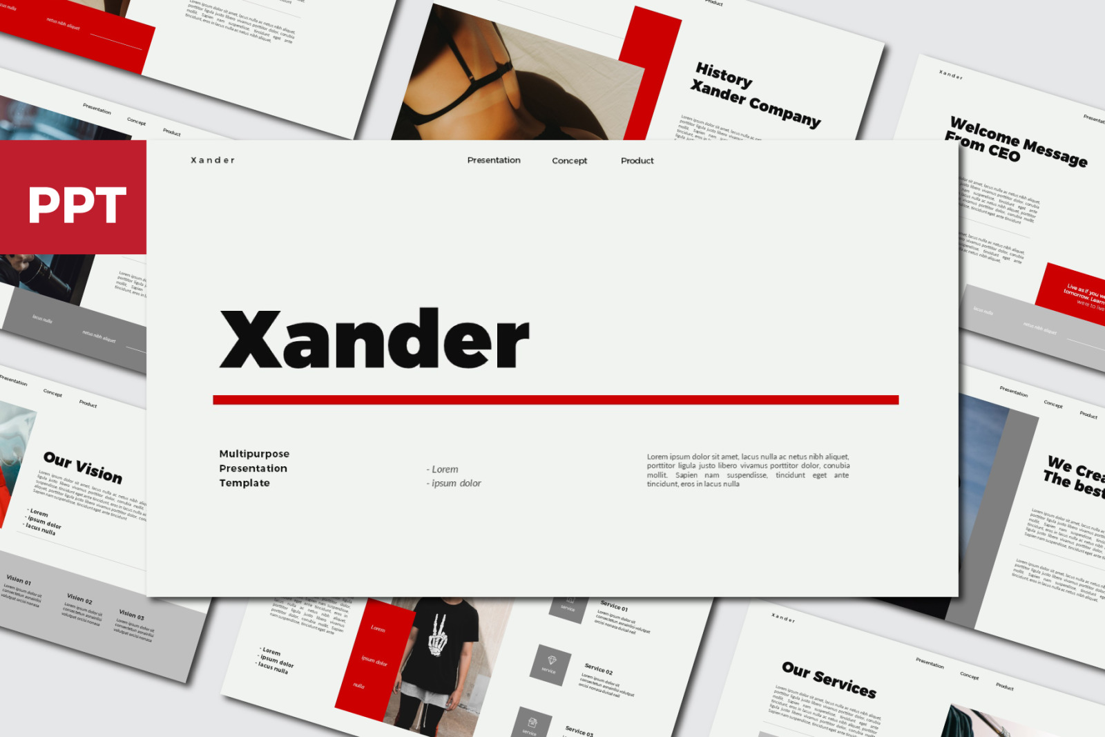 Xander Powerpoint Template Xander Powerpoint Template