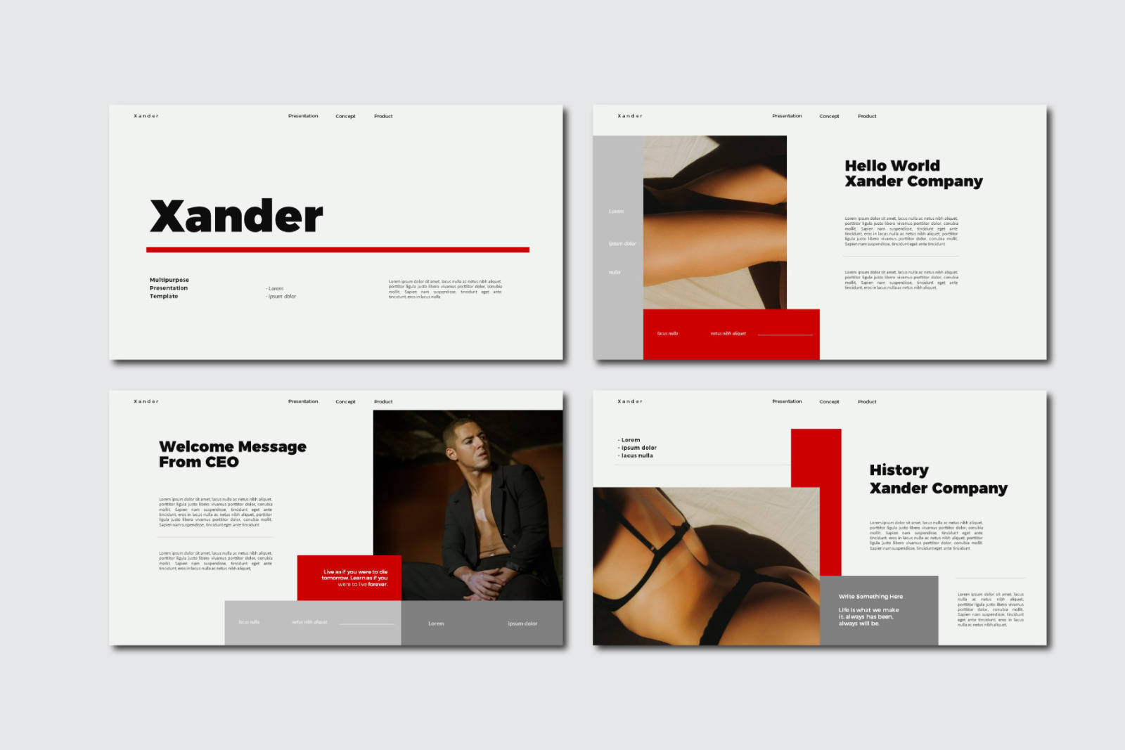 Xander Powerpoint Template Xander Powerpoint Template