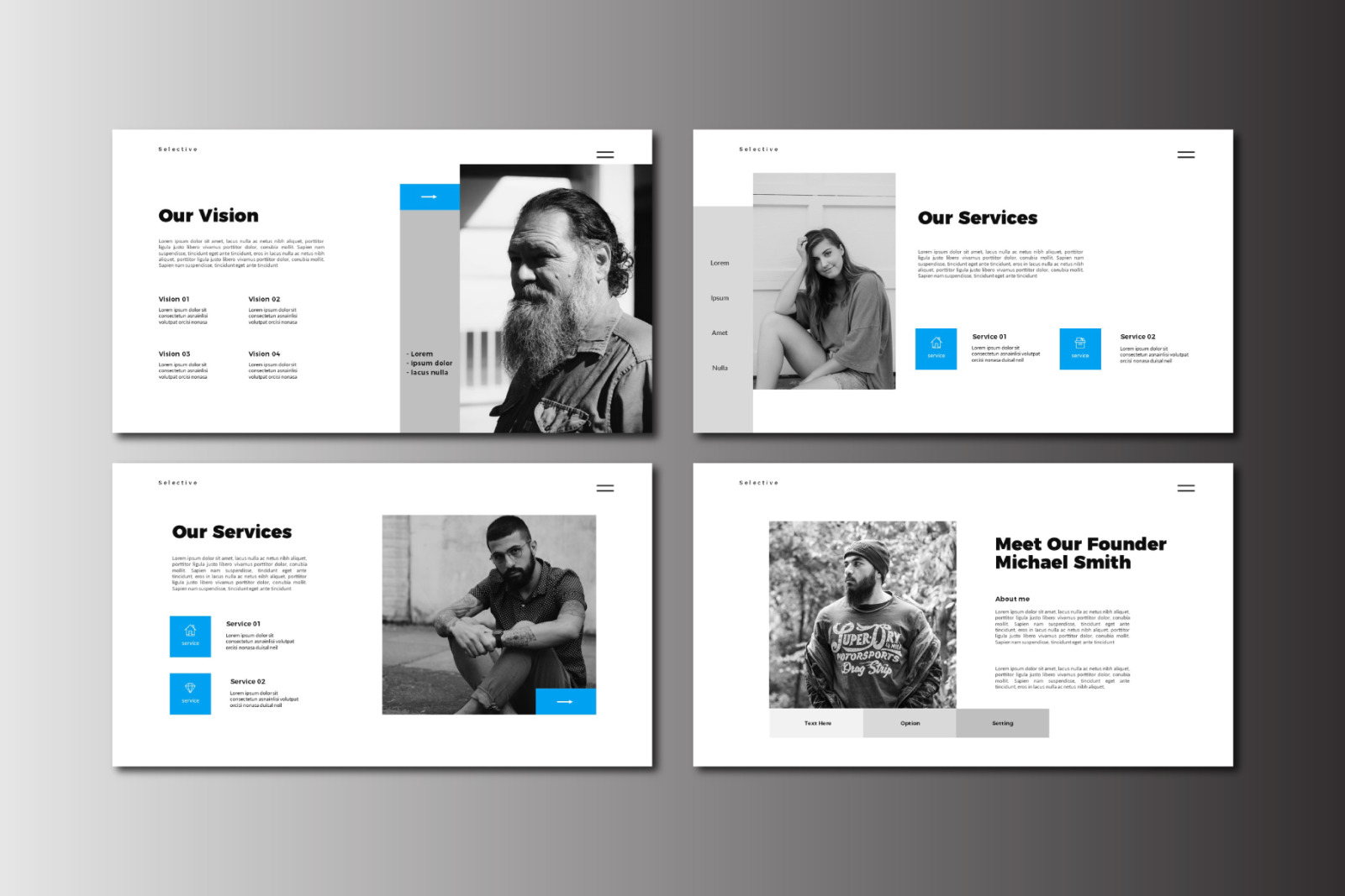 Selective Powerpoint Template Selective Powerpoint Template