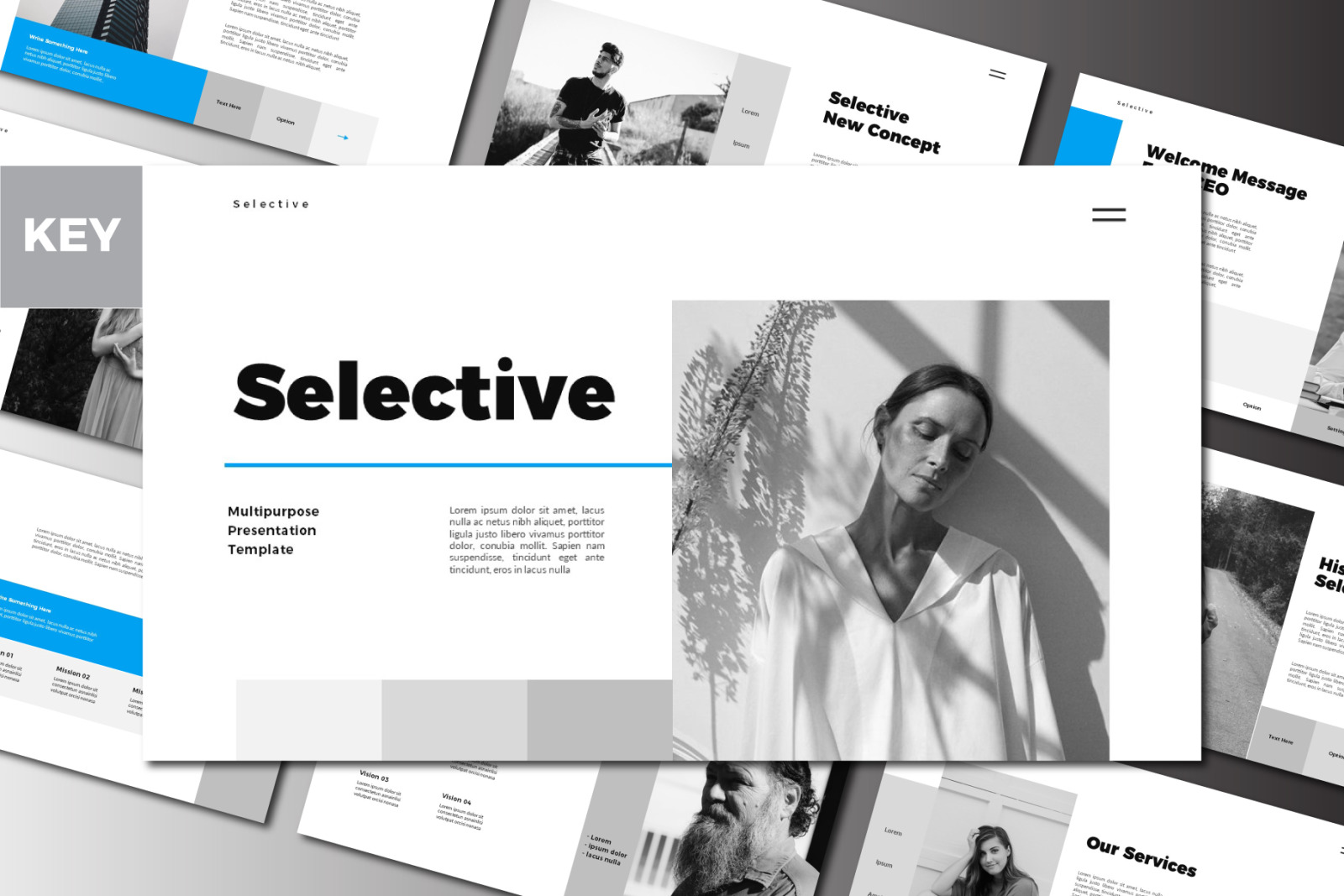 Selective Keynote Template Selective Keynote Template