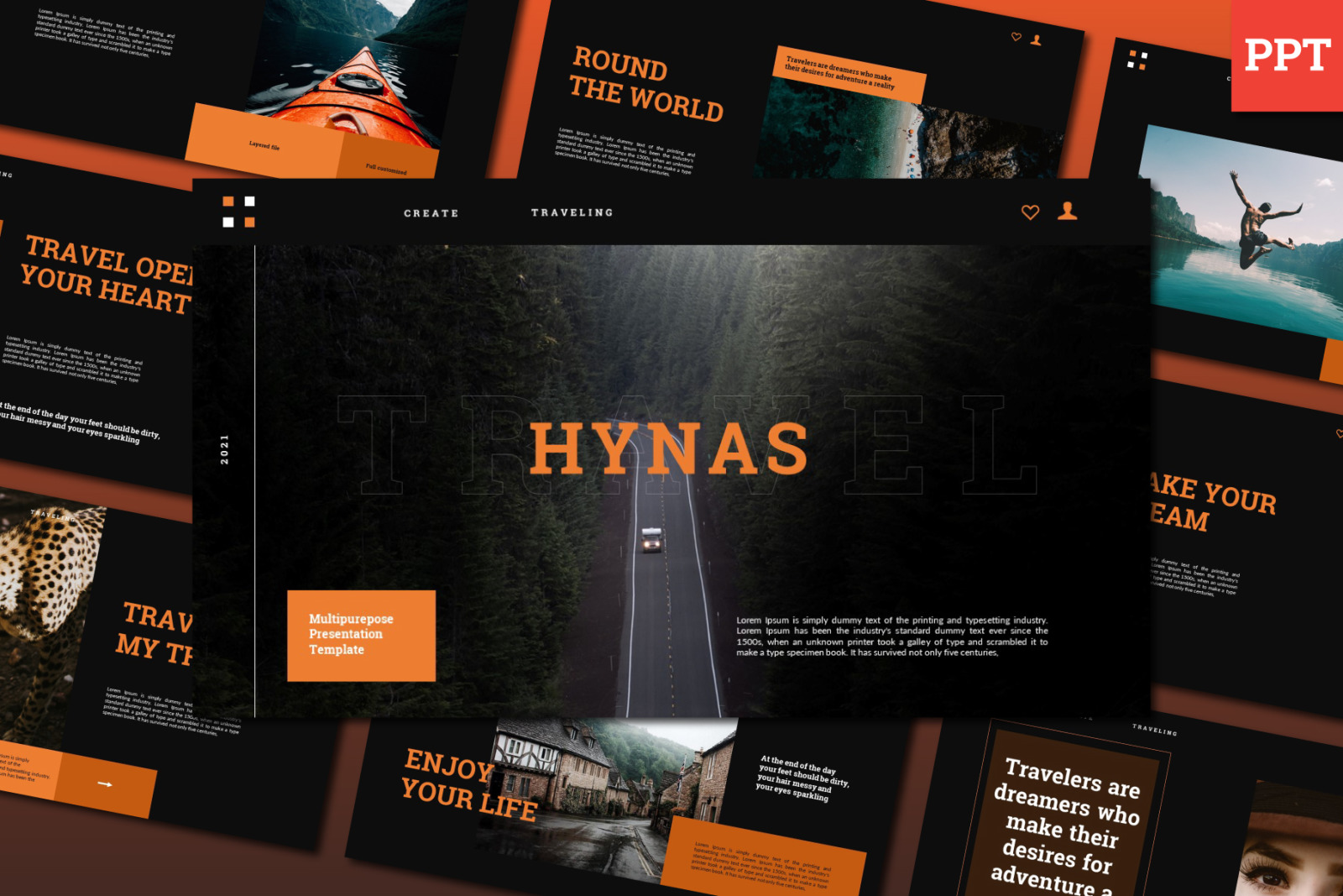 Hyenas Powerpoint Template Hyenas Powerpoint Template