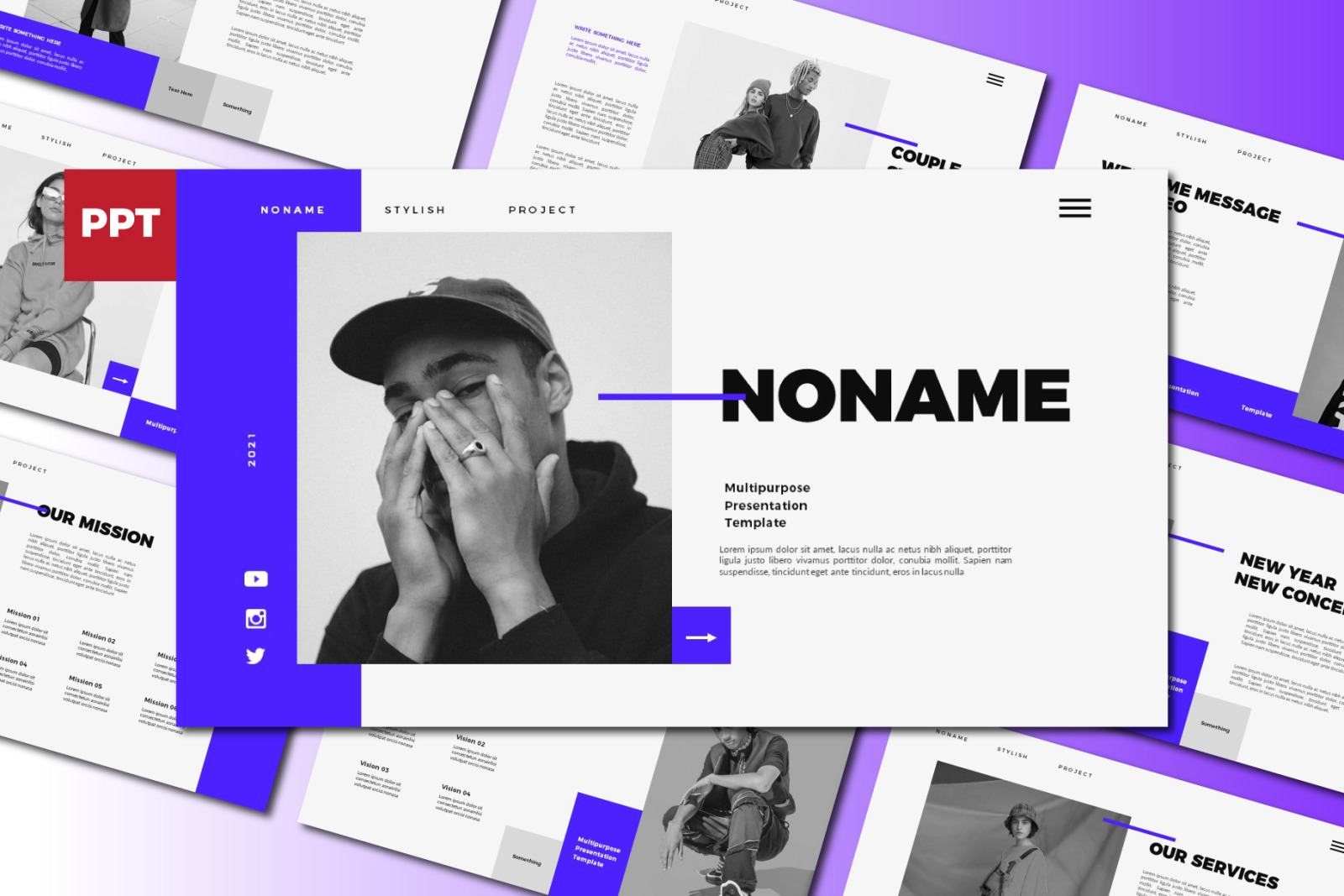 Noname Powerpoint Template