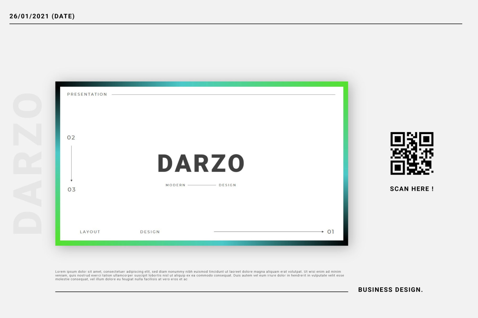 DARZO Keynote Template