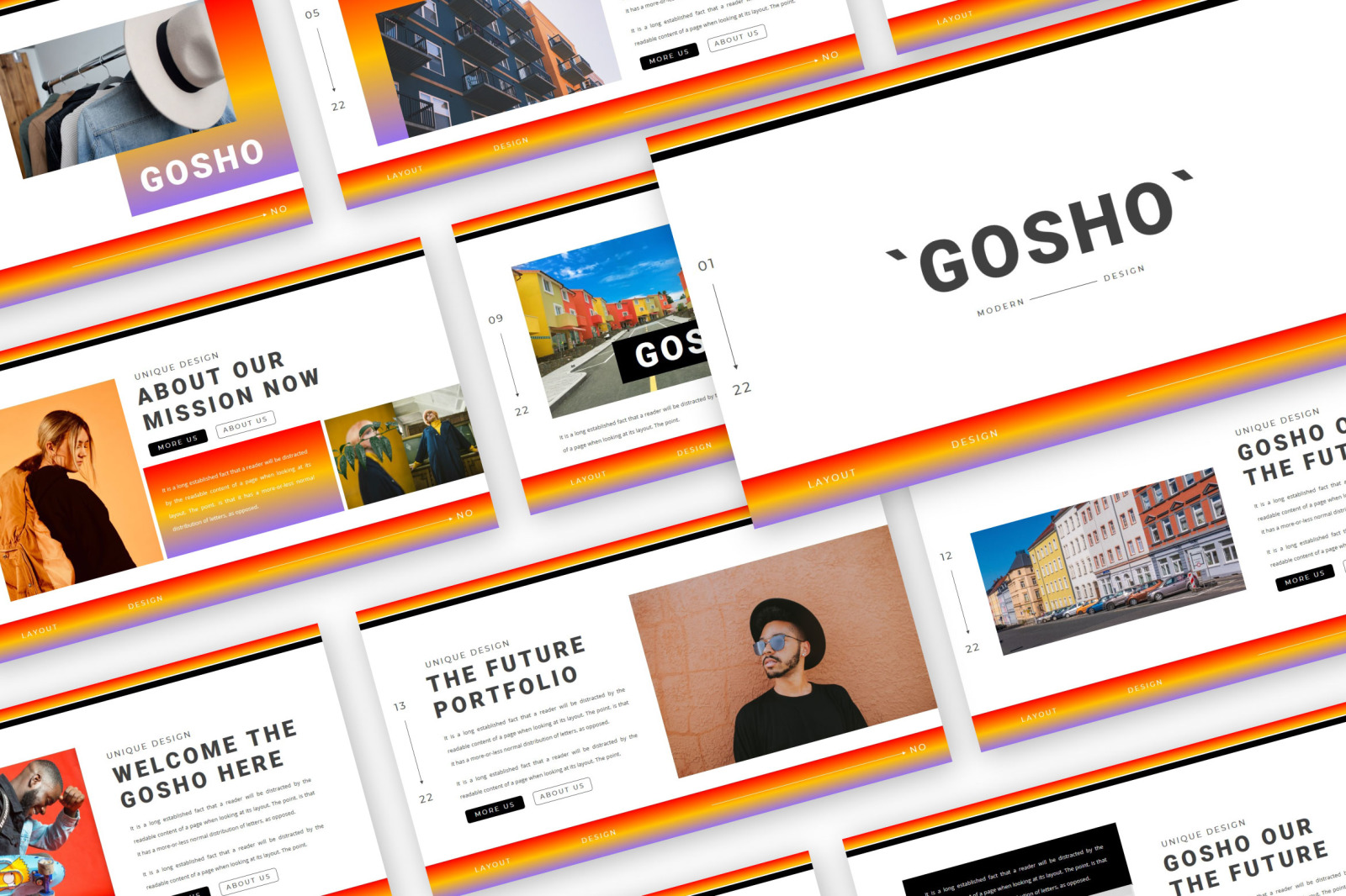 GOSHO Keynote Template GOSHO Keynote Template