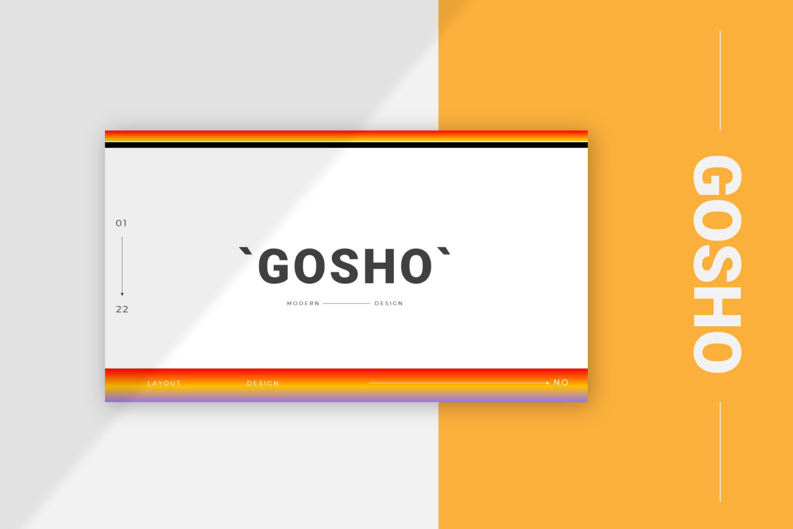 GOSHO Keynote Template GOSHO Keynote Template
