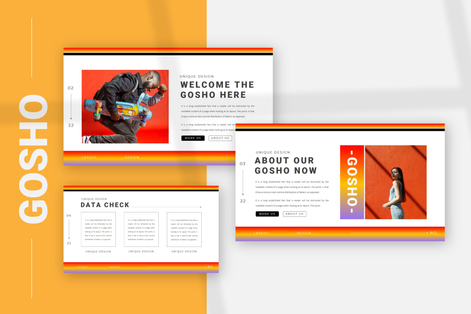 GOSHO Keynote Template GOSHO Keynote Template