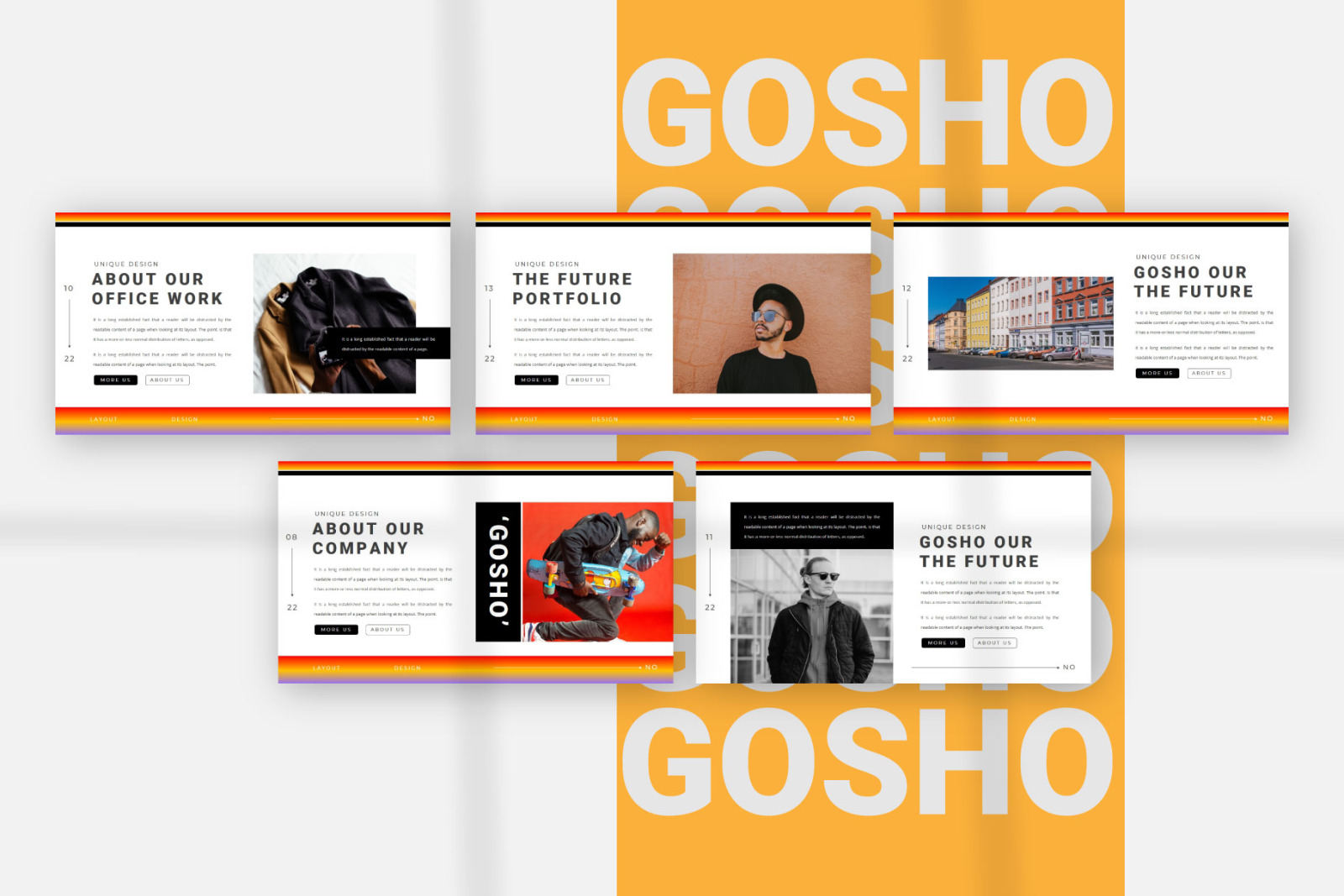 GOSHO Keynote Template GOSHO Keynote Template
