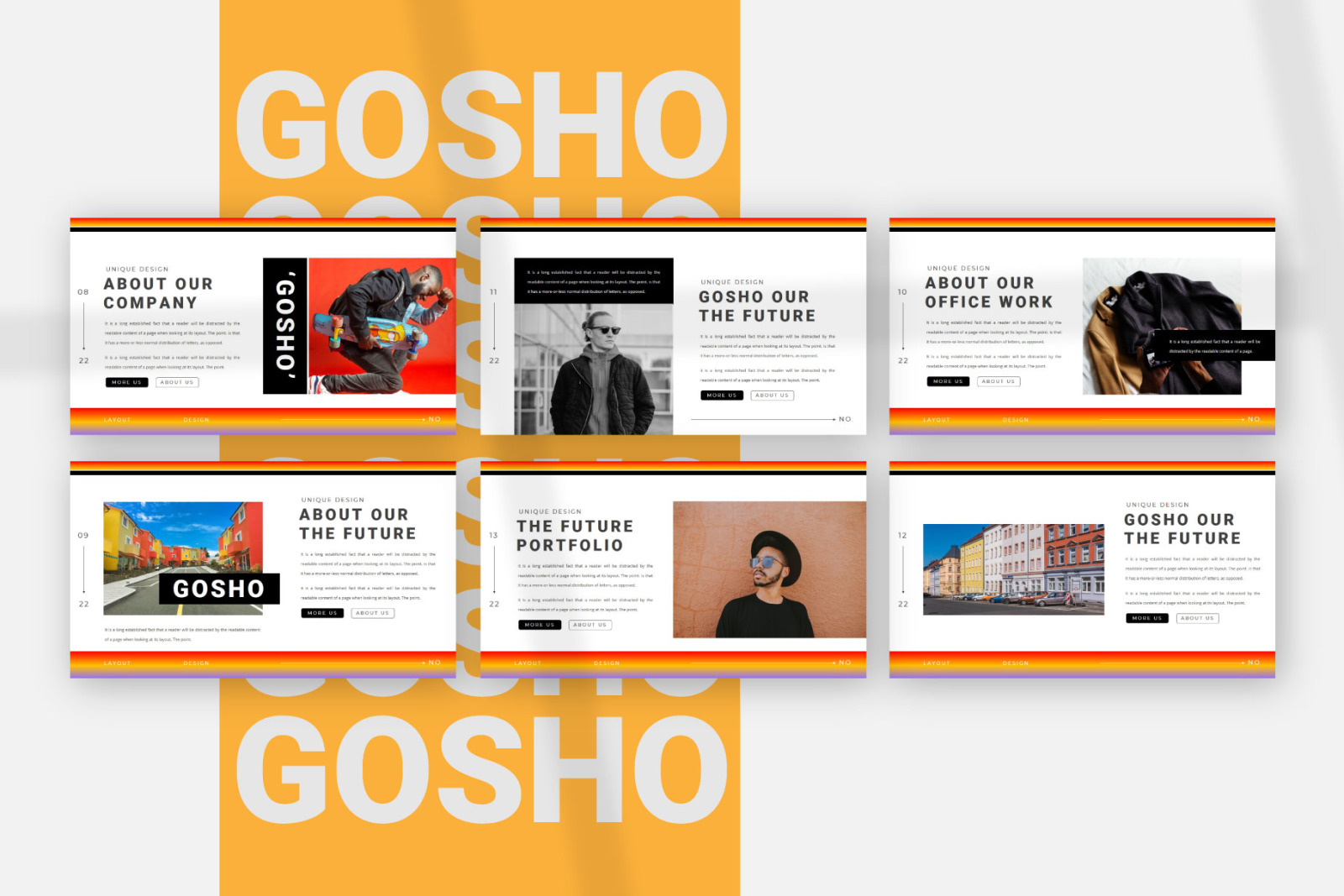 GOSHO Keynote Template GOSHO Keynote Template