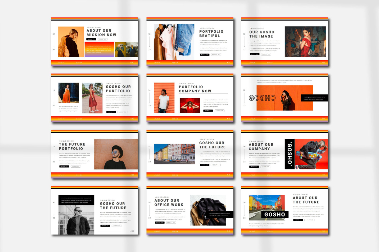 GOSHO Keynote Template GOSHO Keynote Template