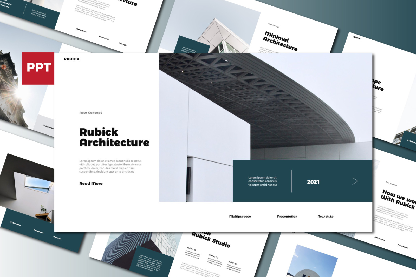 Rubick Powerpoint Template Rubick Powerpoint Template