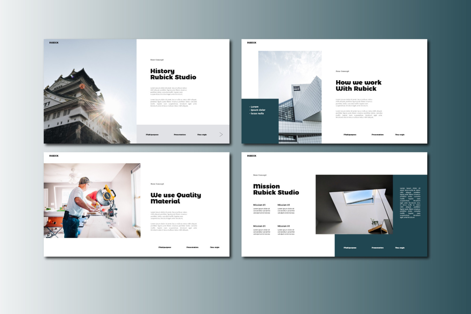 Rubick Keynote Template Rubick Keynote Template