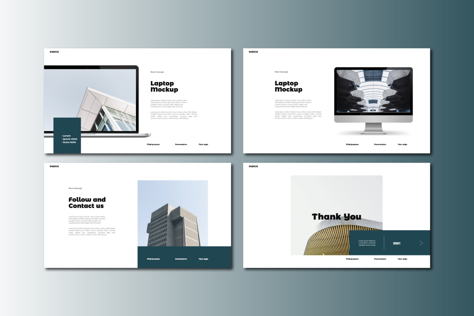 Rubick Keynote Template Rubick Keynote Template
